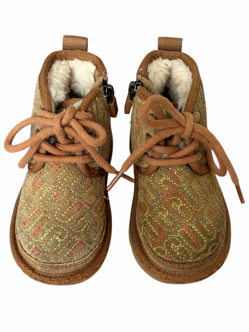 UGG Unisex-Child Neumel II Graphic Stitch Chukka Boot